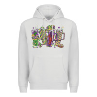 Dove Grey mardi gras coffee Premium Hoodie - MaliasSmallBusiness