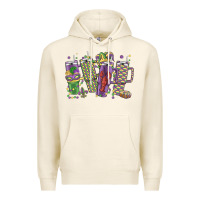 Tofu mardi gras coffee Premium Hoodie - MaliasSmallBusiness
