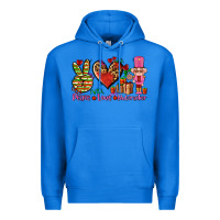 True Royal peace love nutcraker Premium Hoodie - AdoDesignShop