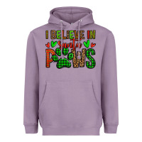 Lavender i believe in santa paws christmas Heavyweight Hoodie - Jasminsmagicworld