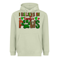 Matcha i believe in santa paws christmas Heavyweight Hoodie - Jasminsmagicworld