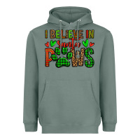 Sage i believe in santa paws christmas Heavyweight Hoodie - Jasminsmagicworld