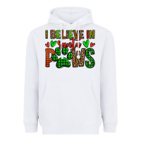 White i believe in santa paws christmas Heavyweight Hoodie - Jasminsmagicworld