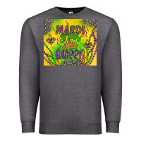 Charcoal Heather mardi gras queen Premium Sweatshirt - Artiststas