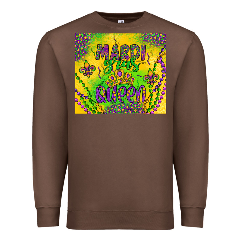 Mardi Gras Queen Premium Sweatshirt by Artiststas | Teevron