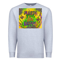 Heather Grey mardi gras queen Premium Sweatshirt - Artiststas