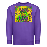 Purple mardi gras queen Premium Sweatshirt - Artiststas