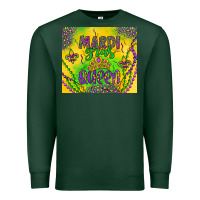 Sports Green mardi gras queen Premium Sweatshirt - Artiststas