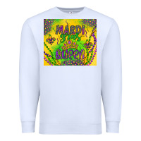 White mardi gras queen Premium Sweatshirt - Artiststas