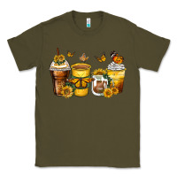 Army Green butterfly coffee cups Classic Tee - Zillion Design Studio
