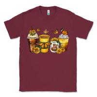 Burgundy butterfly coffee cups Classic Tee - Zillion Design Studio