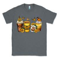 Charcoal Heather butterfly coffee cups Classic Tee - Zillion Design Studio