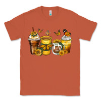 Copper butterfly coffee cups Classic Tee - Zillion Design Studio