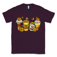 Plum butterfly coffee cups Classic Tee - Zillion Design Studio