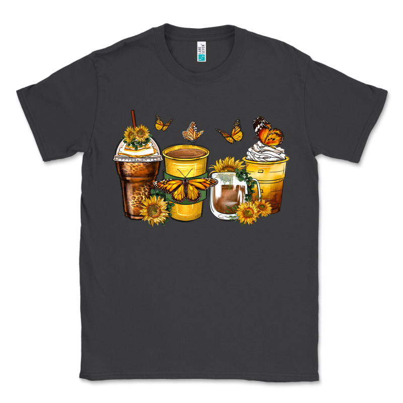 Butterfly Coffee Cups Classic Tee by Zillion Design Studio | Teevron