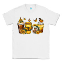 White butterfly coffee cups Classic Tee - Zillion Design Studio
