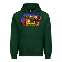 Forest Green baby jesus joy Urban Hoodie - MaliasSmallBusiness