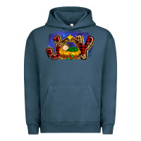 Pigment Midnight Navy baby jesus joy Urban Hoodie - MaliasSmallBusiness