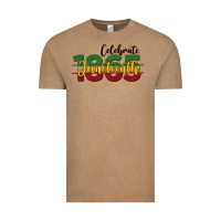 Vintage Coffee celebrate juneteenth1865 Vintage Tee - BarkalooDesign