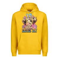 Lemon Easter Day Cow Premium Hoodie - NancyCooperArtShop