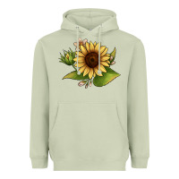 Matcha sunflower Heavyweight Hoodie - JahusDesignShop