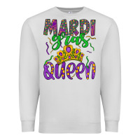 Dove Grey mardi gras queen Premium Sweatshirt - Artiststas