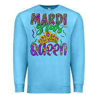 Ocean Blue mardi gras queen Premium Sweatshirt - Artiststas