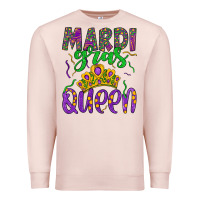 Pale Pink mardi gras queen Premium Sweatshirt - Artiststas