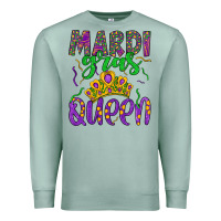 Seafoam mardi gras queen Premium Sweatshirt - Artiststas