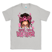 Moon Dust brest cancer warrior afro messy bun Classic Tee - texasbilliewilder