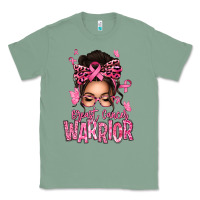 Sage brest cancer warrior afro messy bun Classic Tee - texasbilliewilder