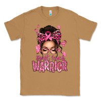 Toasted Coconut brest cancer warrior afro messy bun Classic Tee - texasbilliewilder