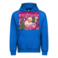 Cobalt pink christmas vibes Urban Hoodie - MaliasSmallBusiness