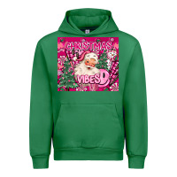 Emerald pink christmas vibes Urban Hoodie - MaliasSmallBusiness