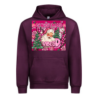 Mauve Wine pink christmas vibes Urban Hoodie - MaliasSmallBusiness