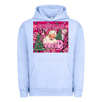 Pigment Grape Ice pink christmas vibes Urban Hoodie - MaliasSmallBusiness