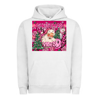 Pigment Lunar Rock pink christmas vibes Urban Hoodie - MaliasSmallBusiness