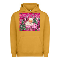 Pigment Peanut Butter pink christmas vibes Urban Hoodie - MaliasSmallBusiness
