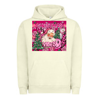 Pigment Pistachio pink christmas vibes Urban Hoodie - MaliasSmallBusiness