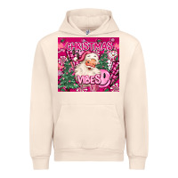 Sandshell pink christmas vibes Urban Hoodie - MaliasSmallBusiness