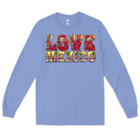 Colony Blue Love Mexico Long Sleeve Tee - texasbilliewilder