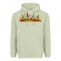 Matcha beer bottles for christmas Heavyweight Hoodie - AdoDesignShop