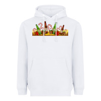 White beer bottles for christmas Heavyweight Hoodie - AdoDesignShop