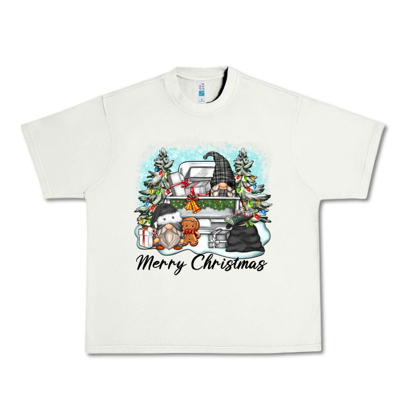 Merry Christmas Gnomes Urban Heavy Tee by Zillion Design Studio | Teevron