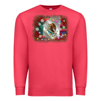 Cardinal mexico flag christmas Premium Sweatshirt - AdoDesignShop