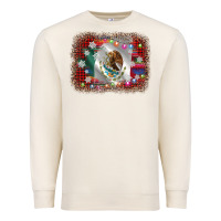 Sandshell mexico flag christmas Premium Sweatshirt - AdoDesignShop