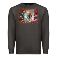 Smoke mexico flag christmas Premium Sweatshirt - AdoDesignShop