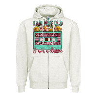 I Am Not Old I Am A Classic Sunflower Floral Casse Zipper Hoodie | Teevron