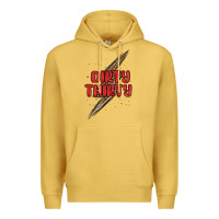Antique Gold dirty thirty lightning bolt Premium Hoodie - MaliasSmallBusiness