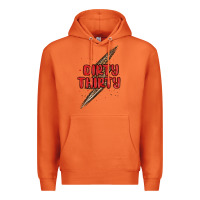 Carrot dirty thirty lightning bolt Premium Hoodie - MaliasSmallBusiness